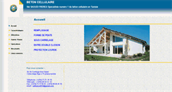 Desktop Screenshot of beton-cellulaire-ssf.com